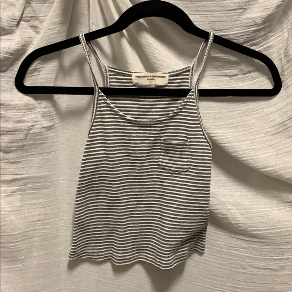 Striped crop tank from Urban Outfitters